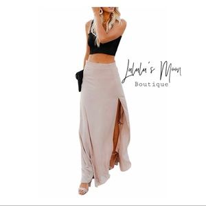 NWT Chiffon skirts long maxi bottom